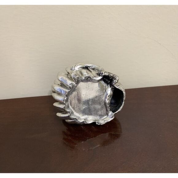 Candle Holder Silver Monkey - Picture 6 of 6